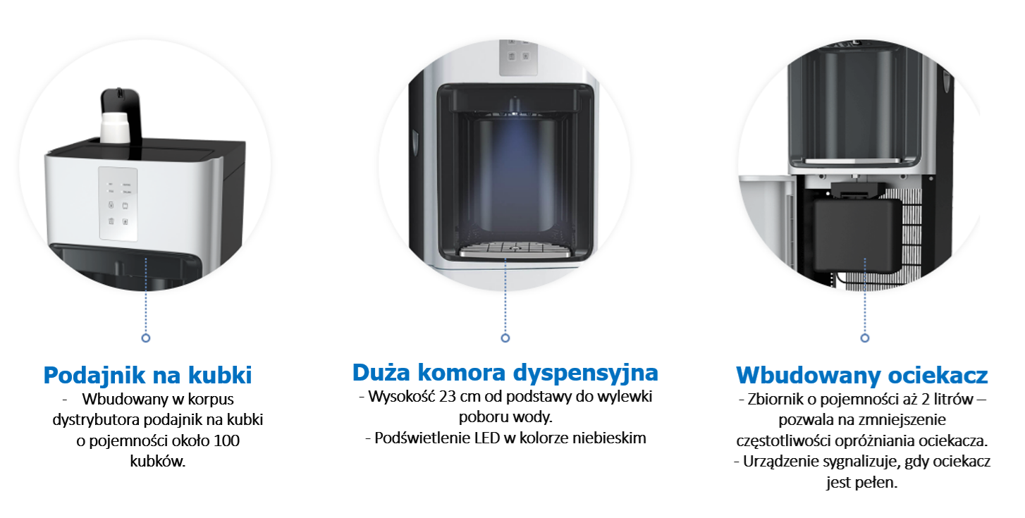 Hydro Compact Light - dystrybutor wody zimnej i gorącej - 6