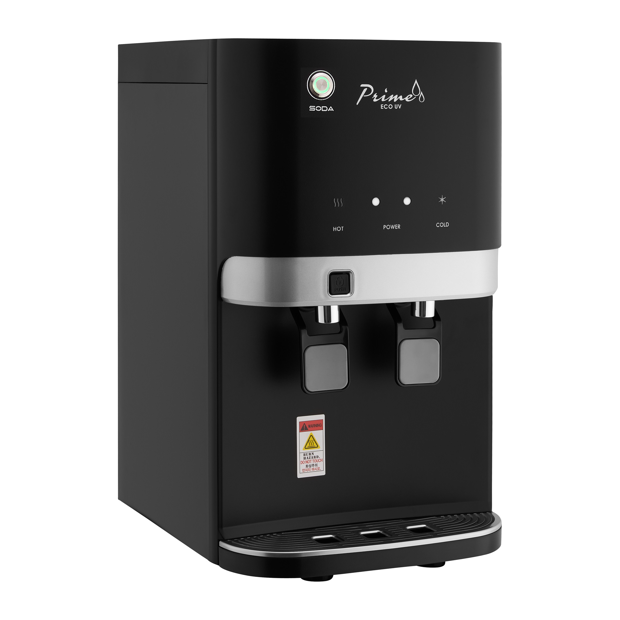 Hydro Eco Small UV Soda - nablatowy dystrybutor wody gazowanej z lampą UV - 1